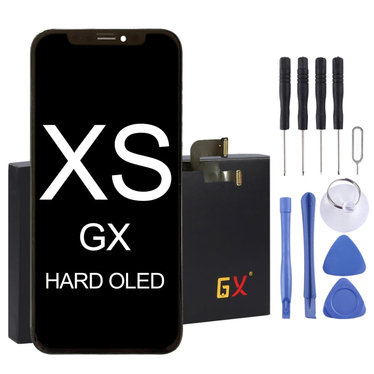 GX Material OLED LCD Screen and Digitizer Full Assembly for iPhone XS, For iPhone XS