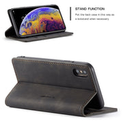 Custodia in pelle CaseMe per iPhone X / XS
