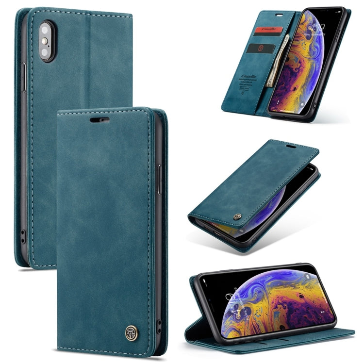 Custodia in pelle CaseMe per iPhone X e XS