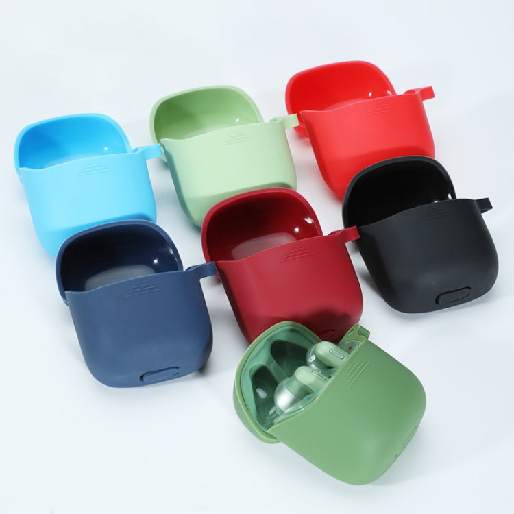 Custodia protettiva anticaduta in silicone di colore puro per auricolari wireless per JBL TUNE 220TWS