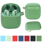 Custodia protettiva anticaduta in silicone di colore puro per auricolari wireless per JBL TUNE 220TWS