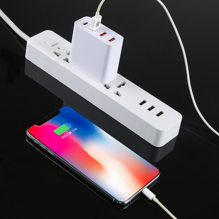 Caricatore da viaggio USB-C 4 porte QC3.0