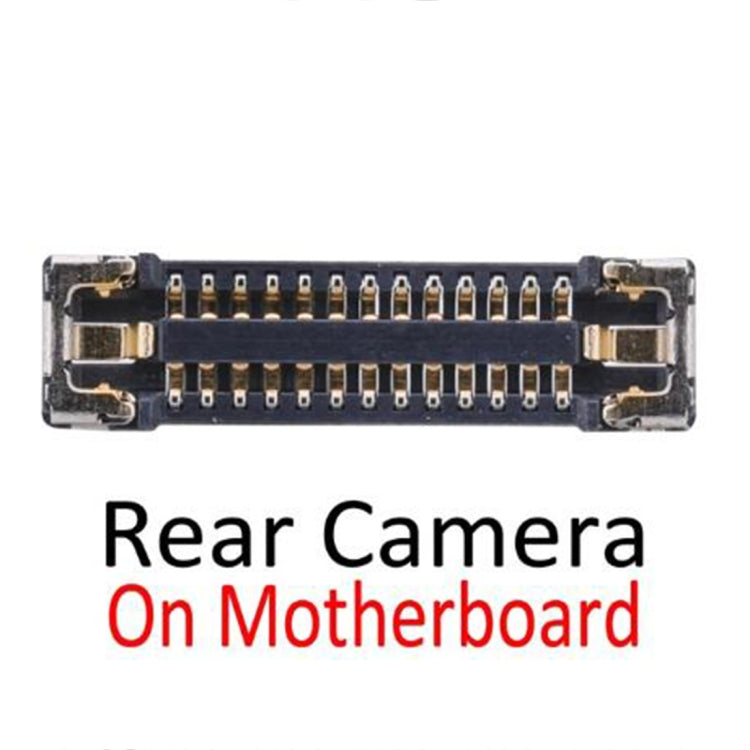 Connettore FPC per fotocamera posteriore posteriore sulla scheda madre per iPhone XS, For iPhone XS