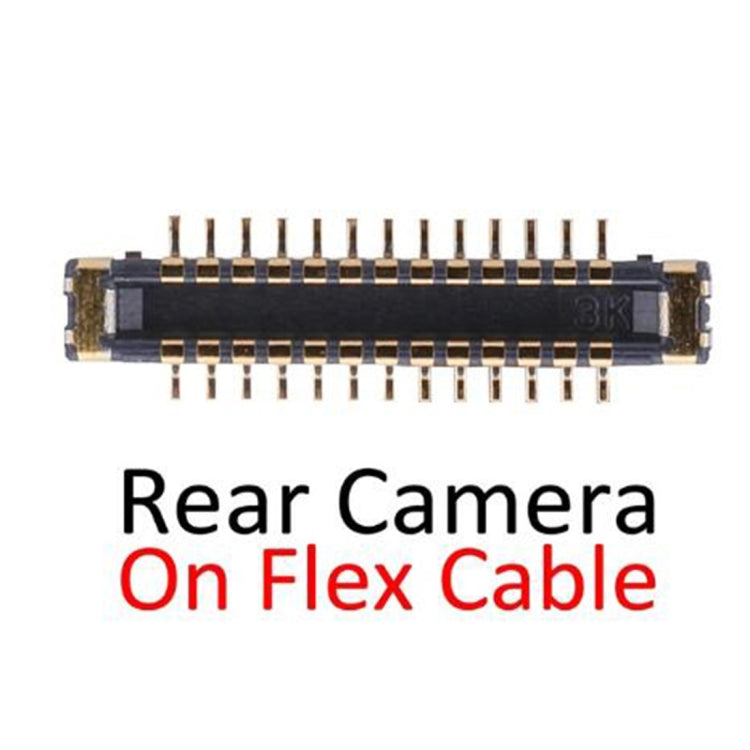 Rear Back Camera FPC Connector to Flex Cable for iPhone XS, For iPhone XS