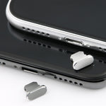 Spina antipolvere metallo per porta ricarica iPhone