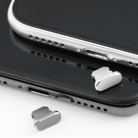 Spina antipolvere metallo per porta ricarica iPhone