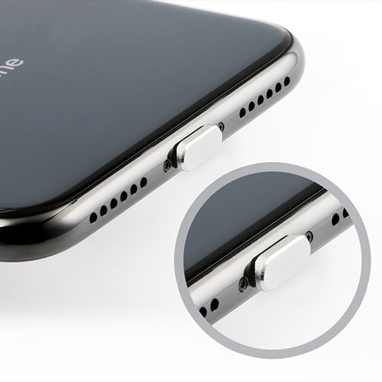 Spina antipolvere metallo per porta ricarica iPhone