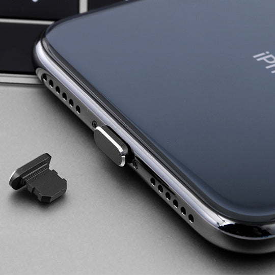 Spina antipolvere metallo per porta ricarica iPhone