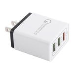 Caricatore da viaggio rapido 3 porte USB 4,8A