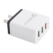Caricatore da viaggio rapido 3 porte USB