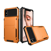 Custodia antiurto TPU + PC per iPhone X/XS