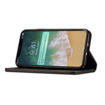 Custodia in pelle per iPhone X e XS con slot carte