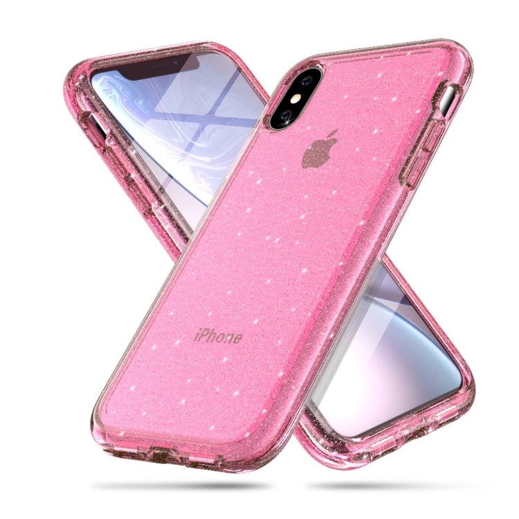 Custodia glitter antiurto per iPhone X/XS