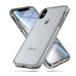 Custodia glitter antiurto per iPhone X e XS