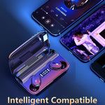 Auricolare Bluetooth A9 TWS con ricarica magnetica