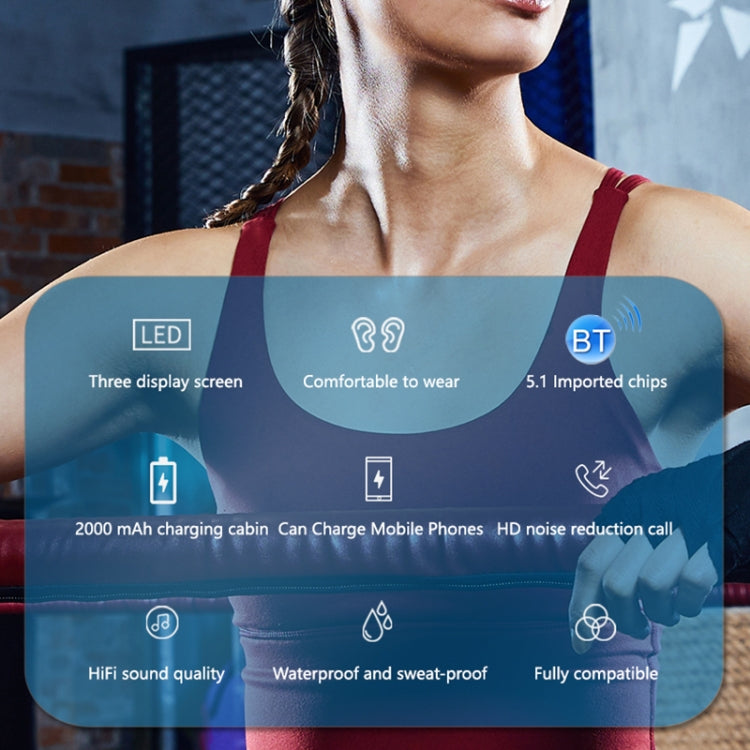 Auricolare Bluetooth A13 TWS con CVC8.0