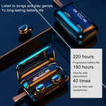 Auricolare Bluetooth F9-5C con ricarica magnetica