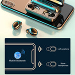Auricolari Bluetooth F9-5C con riduzione rumore