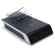 Supporto da tavolo con caricabatterie wireless Qi
