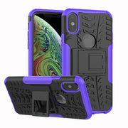 Custodia antiurto TPU+PC per iPhone X / XS