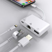 Adattatore di rete 8 pin a RJ45 con ricarica