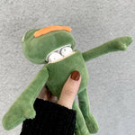 Custodia peluche per AirPods a forma di rana