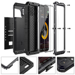 Custodia in lega di zinco per iPhone X e XS
