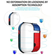 Custodia protettiva anti-smarrimento per AirPods 1 e 2 in silicone