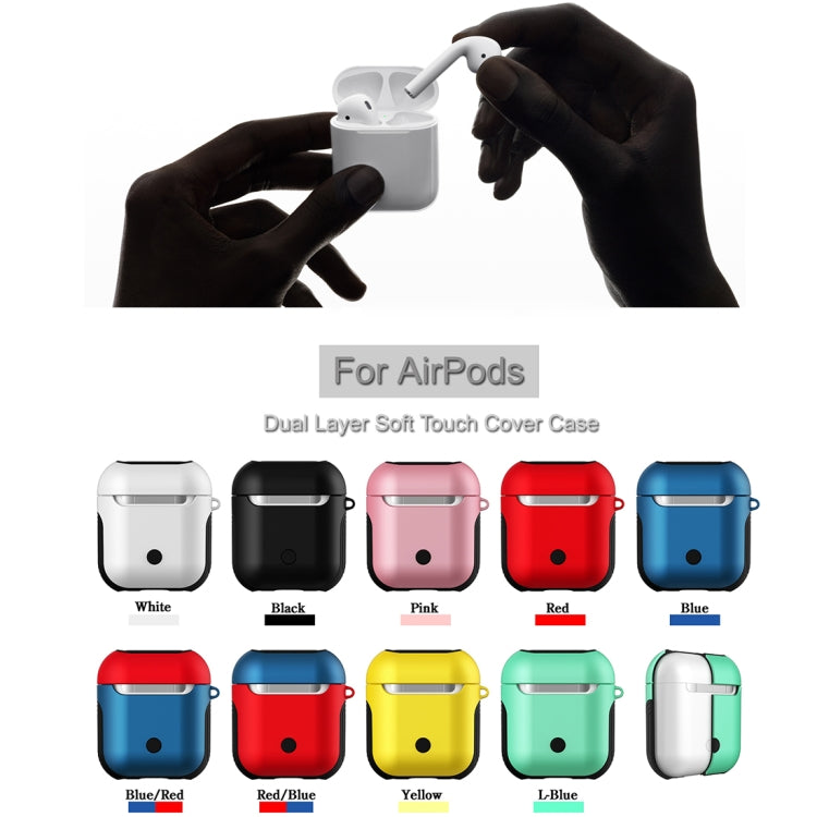Custodia protettiva anti-smarrimento per AirPods 1 e 2 in silicone