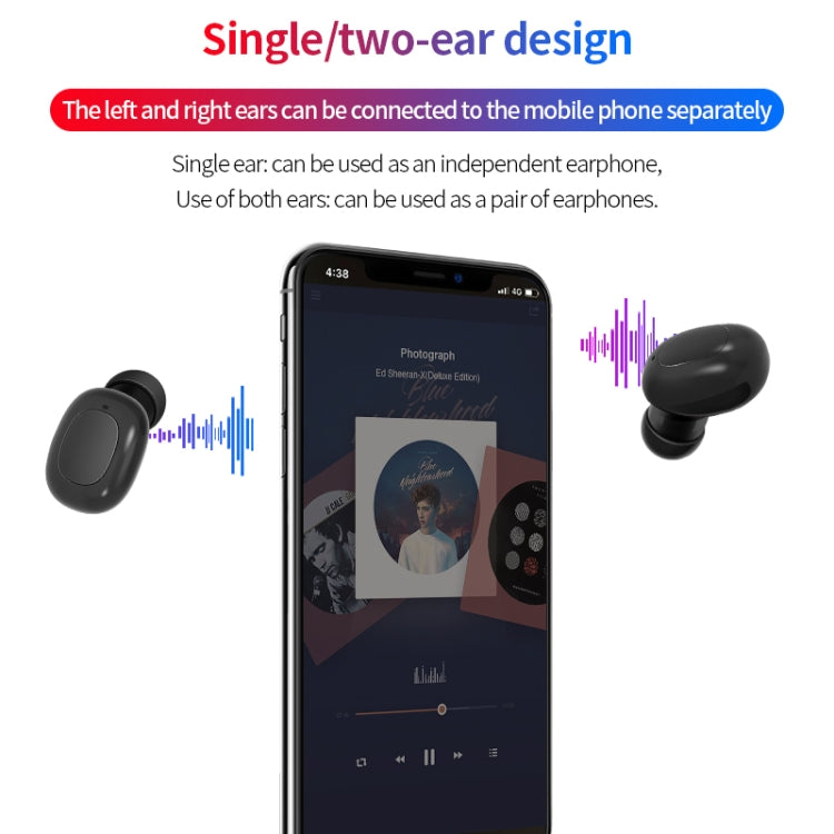 Auricolari Bluetooth A10 TWS wireless con ricarica magnetica