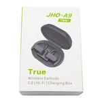 JHO-A9 TWS Auricolare Bluetooth wireless con orecchio sospeso con ricarica + custodia con cerniera integrata, supporto controllo vocale, JHO-A9