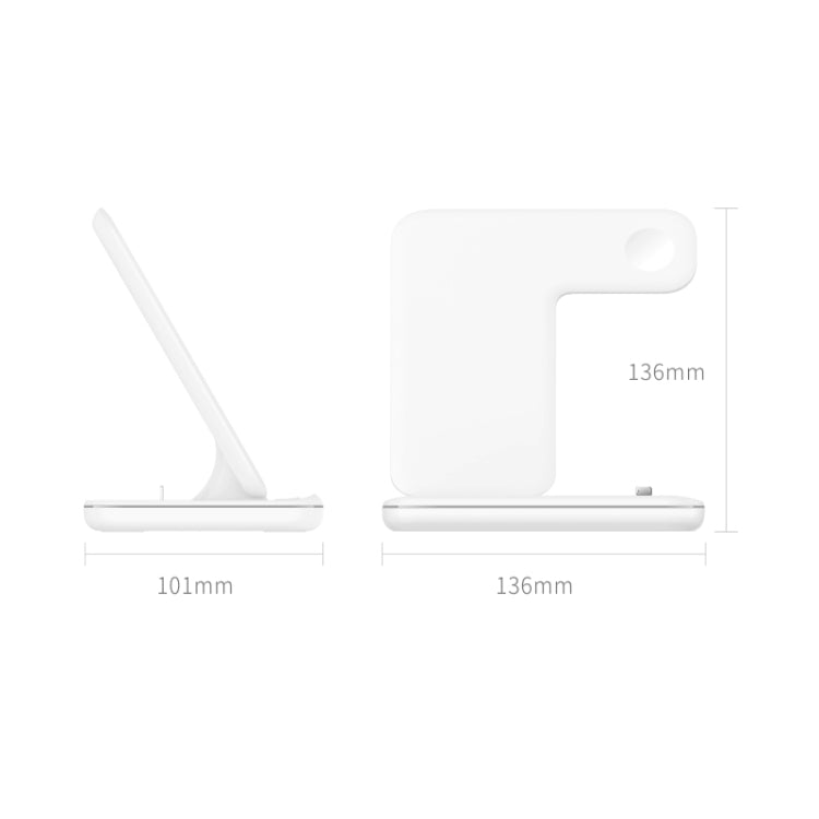 Caricabatterie wireless magnetico verticale Z5