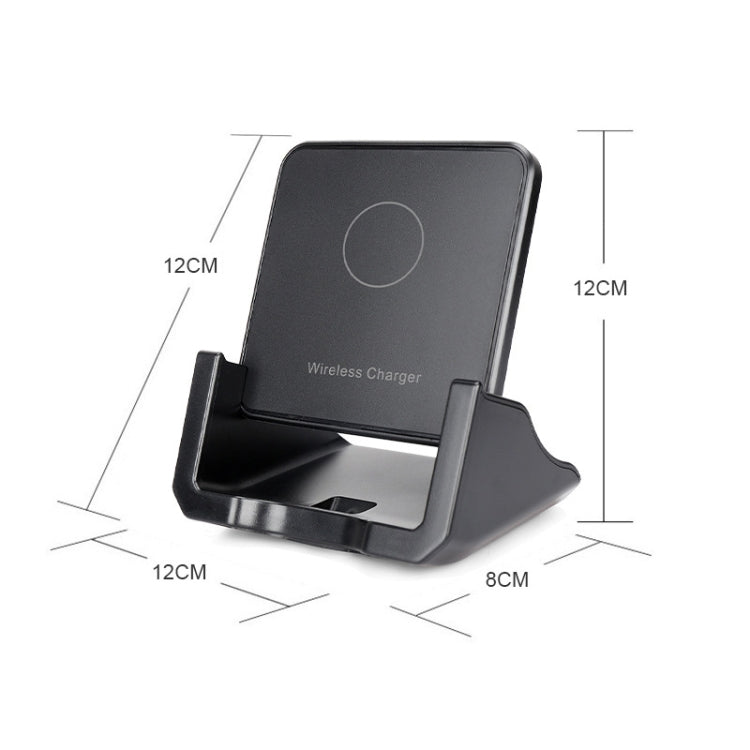 Supporto per caricabatterie rapido wireless verticale per telefono cellulare A918 da 10 W