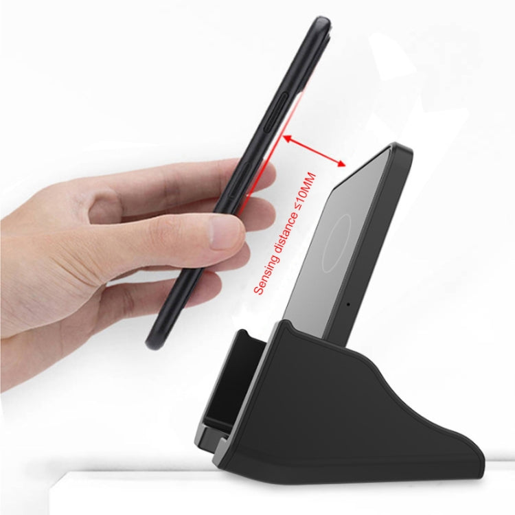 Supporto per caricabatterie rapido wireless verticale per telefono cellulare A918 da 10 W