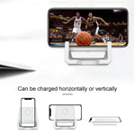 Caricabatterie Wireless Verticale 10W per smartphone compatibili