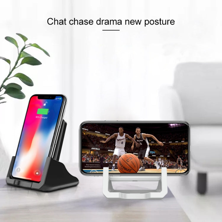 Caricabatterie Wireless Verticale 10W per smartphone compatibili