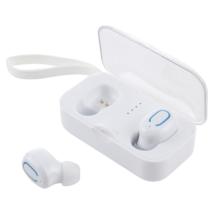 TI8S TWS Abbaglianti auricolari stereo Bluetooth 5.0 wireless con custodia di ricarica