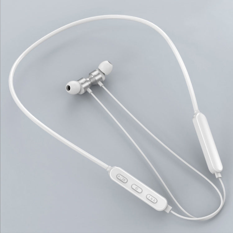 Auricolare sportivo Bluetooth da collo con filo tondo Bluetooth 5.1 con funzione magnetica, Black, Red, Sky Blue, White