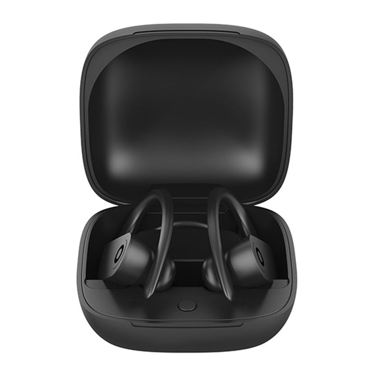 b10 TWS Bluetooth 5.0 Auricolare sportivo Bluetooth wireless con orecchio sospeso con scatola di ricarica magnetica, supporto per chiamate, Siri e scatola di ricarica Ricarica wireless, b10