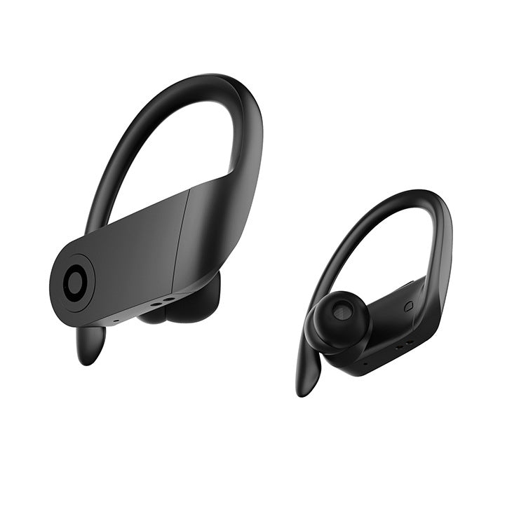 b10 TWS Bluetooth 5.0 Auricolare sportivo Bluetooth wireless con orecchio sospeso con scatola di ricarica magnetica, supporto per chiamate, Siri e scatola di ricarica Ricarica wireless, b10