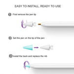 Copri pennino antiscivolo per Apple Pencil 1 e 2