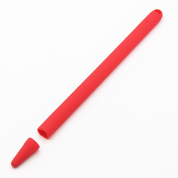 Custodia protettiva antiurto in gel di silice con penna stilo per Apple Pencil 2