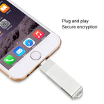 S31 3 in 1 Micro USB 2.0 da 8 GB + USB-C / Type-C + Disco Flash Twister in metallo con interfaccia a 8 pin, 8GB