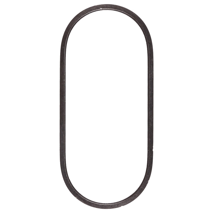 Anello protezione metallo con vetro per fotocamera iPhone XS e XS