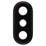 Cornice fotocamera posteriore con copriobiettivo per iPhone XS/XS