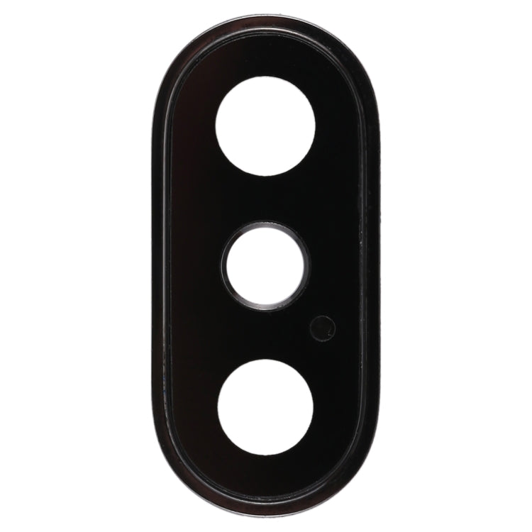 Cornice fotocamera posteriore con copriobiettivo per iPhone XS/XS