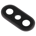 Cornice fotocamera posteriore con copriobiettivo per iPhone XS/XS