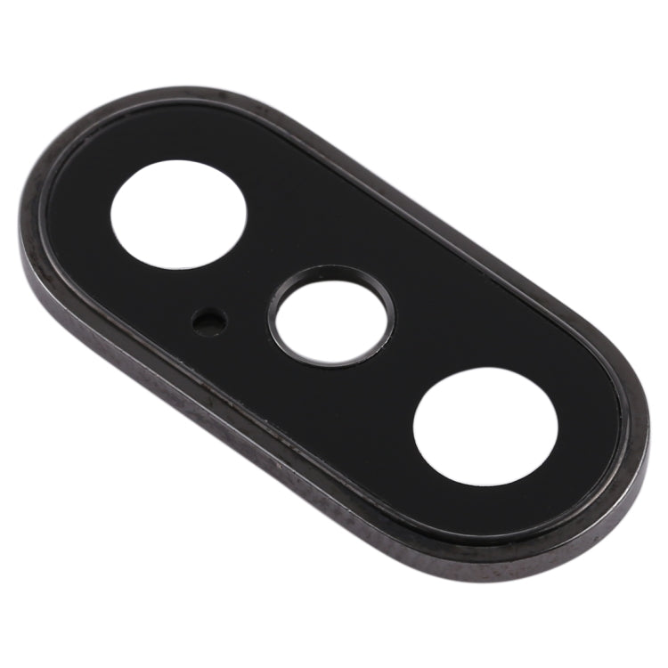 Cornice fotocamera posteriore con copriobiettivo per iPhone XS/XS