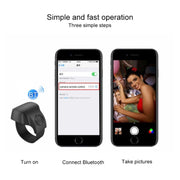 Anello di controllo remoto per selfie Bluetooth