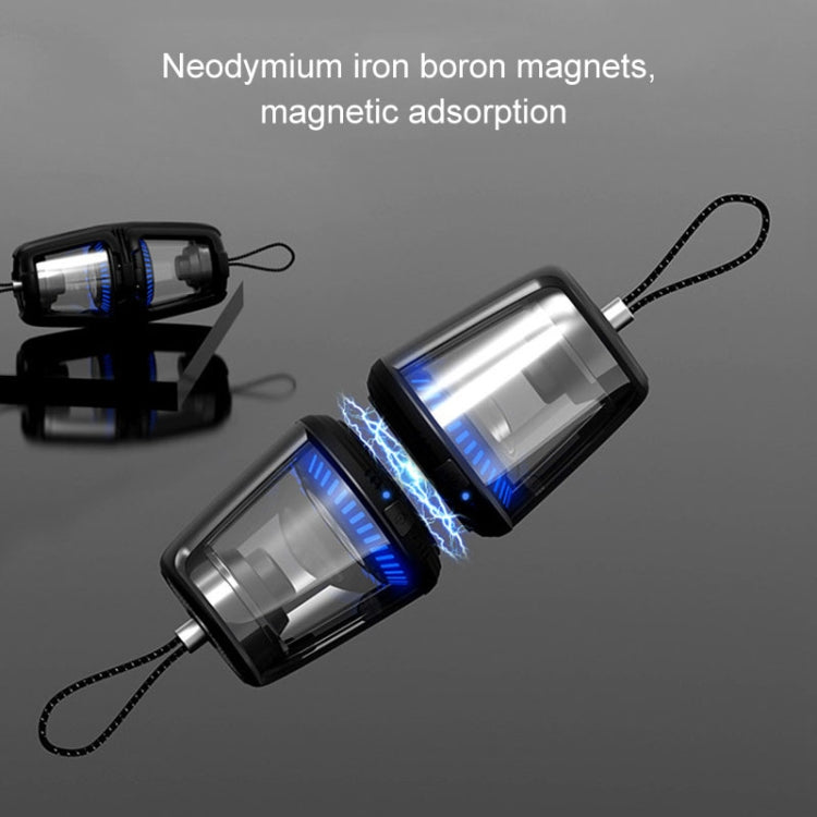 Piccolo altoparlante Bluetooth impermeabile JUSTNEED TWS, microfono ad alta definizione integrato, supporto per chiamate in vivavoce